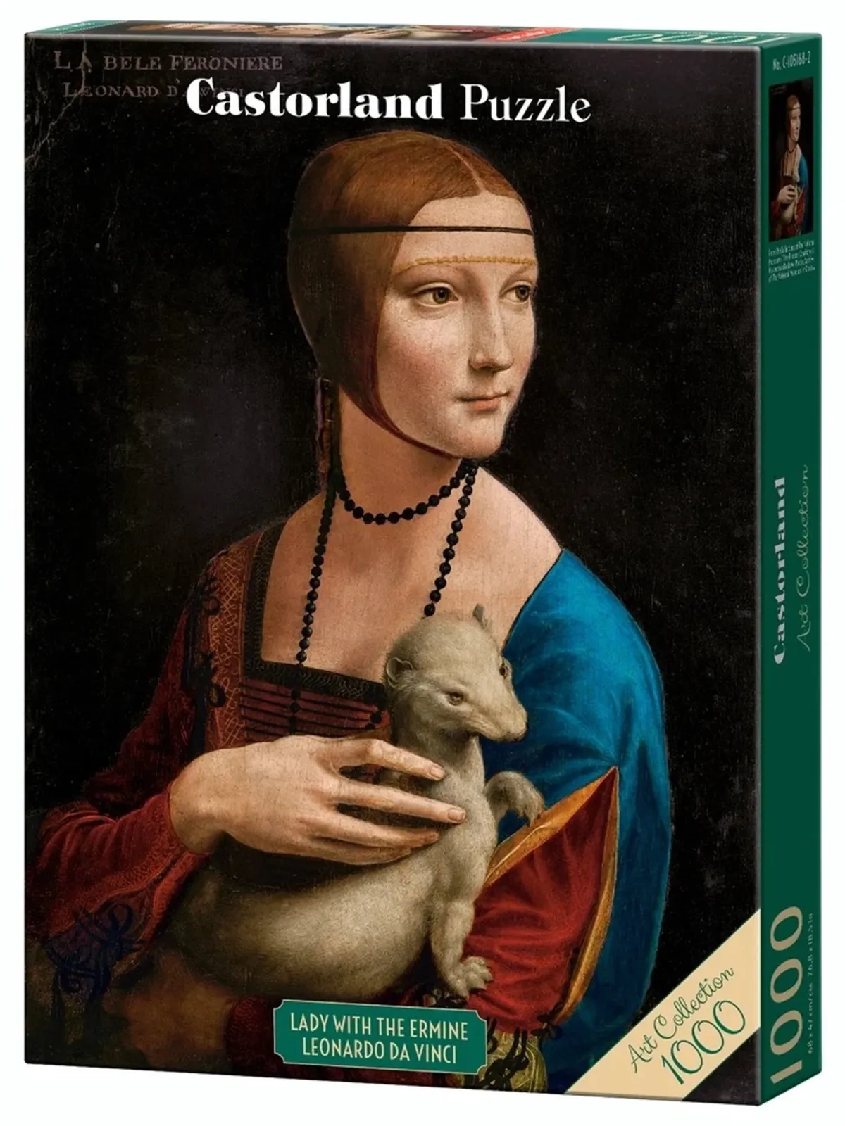 Castorland dėlionė Lady With Emine  Art Collection 1000 det