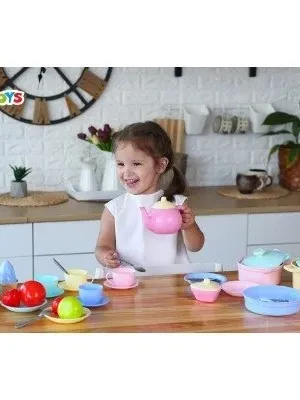 Technok virtuvėlės ir indelių rinkinys 49 vnt