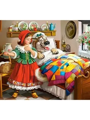 Castorland dėlionė Little Red Riding 120 det.