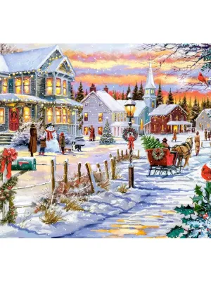 Castorland dėlionė Christmas Tree is  Coming 1000 det.