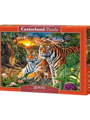 Castorland dėlionė Tiger Family 2000 det.