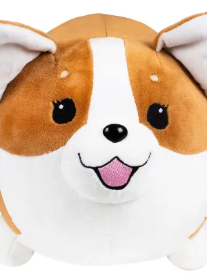 Fancy minkštas žaislas pagalvė šuo korgis Cinamonas 41 cm