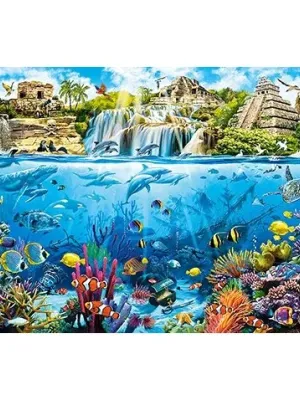 Castorland dėllionė Pirate Island 1500 det.