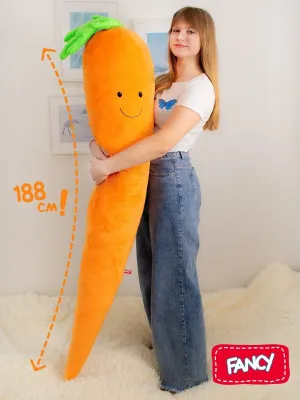 Fancy minkštas žaislas pagalvė Morka 188 cm