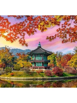 Castorland dėlionė Gyeongbokgung Palace, Seoul, South Korea 500 det