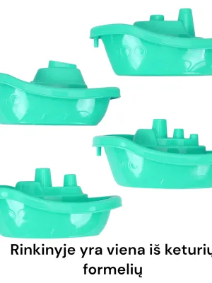 Technok Smėlio žaislų rinkinys, 6 priedai