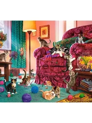 Castorland dėlionė Naughty Kittens 500 det.