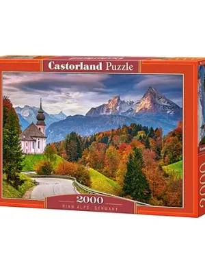 Castorland dėlionė Autumn in Bavarian Alps,Germany  2000 det.