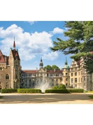 Castorland dėlionė Moszna Castle Poland 4000 det.