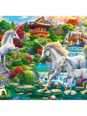 Castorland dėlionė Unicorn Garden 300 det.