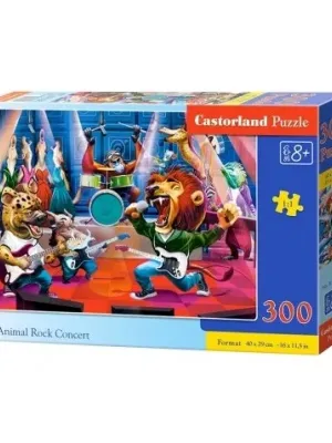 Castorland dėlionė  Animal Rock Concert  300 det.
