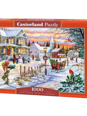 Castorland dėlionė Christmas Tree is  Coming 1000 det.