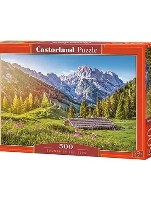 Castorland dėlionė Summer in the Alps  500 det.