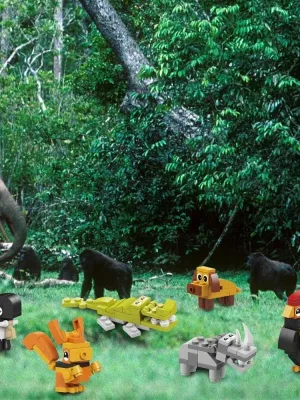 Mini konstruktorius Animal Kingdom