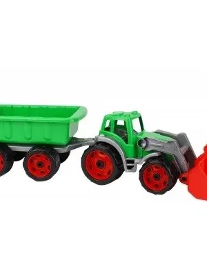 Technok traktorius su priekaba 60 cm