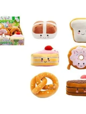 Softlings Foodies minkštas pliušinis braškinis tortas 16 cm