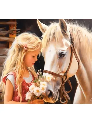 Castorland dėlionė  My Friend Horse 1000 det.