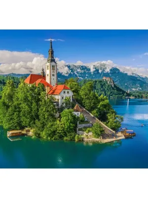 Castorland dėlionė Bled Slovenia 500 det