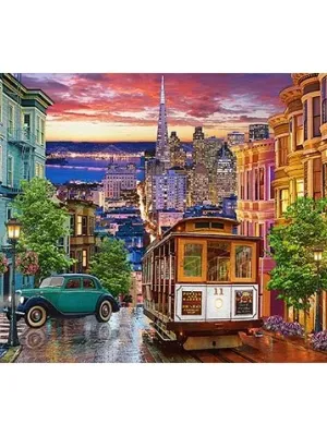 Castorland dėlionė San Francisco Trolley 500 det.