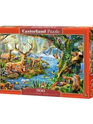 Castorland dėlionė Forest life 500 det