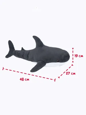 Fancy minkštas žaislas ryklys pilkas 47 cm