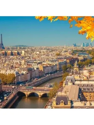 Castorland dėlionė Paris from Above 2000 det.