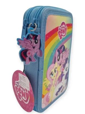 LANNOO Penalas MY LITTLE PONE su pieštukais ir flomasteriais
