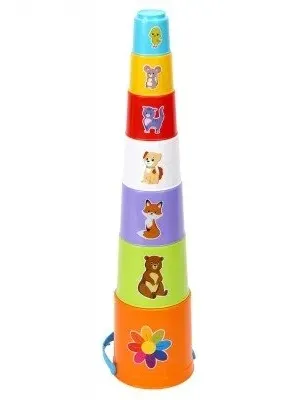 Technok lavinamoji piramidė su kibirėliu