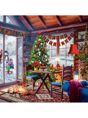 Castorland dėlionė Christmas 2000 det.