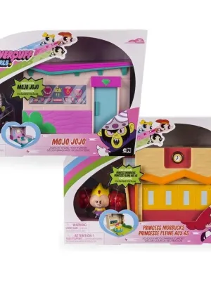 POWER PUFF GIRLS žaidimo rinkinys mini (pažeista pakuotė)
