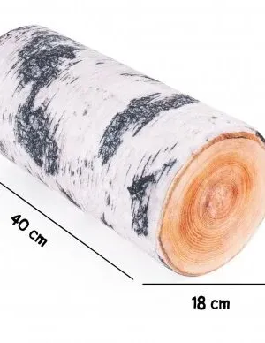 Fancy minkštas žaislas beržo rąstas 38 cm