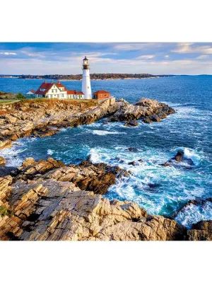 Castorland dėlionė Sunrise over Cape Elizabeth  500 det