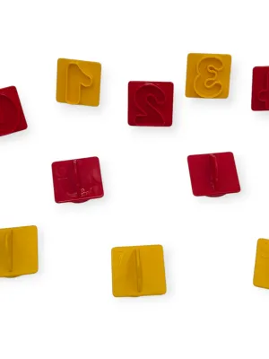 Įrankių rinkinys lipdymui Genio kids, 50 vnt