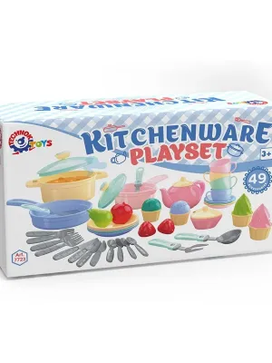 Technok virtuvėlės ir indelių rinkinys 49 vnt