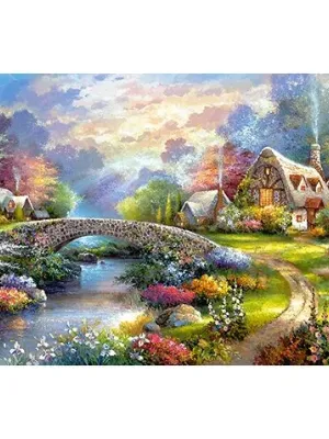 Castorland Dėllionė  Springtime Glory  1000 Det.