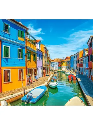 Castorland dėlionė Burano Colors Italy  1000 det.