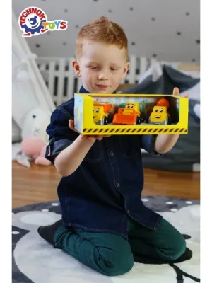 Technok mini statybos transporto rinkinys 3 vnt