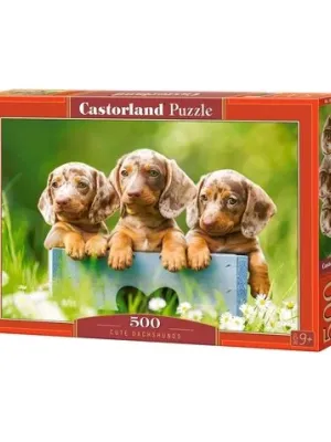 Castorland dėlionė  Cute Duchshunds 500 det