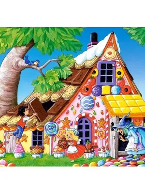 Castorland dėlionė Hansel and Gretel 120 det.