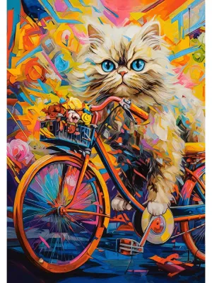 Castorland dėlionė Kittens Floral Ride 500 det