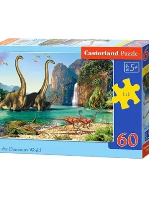 Castorland dėlionė In The Dinosaurs World 60 det.