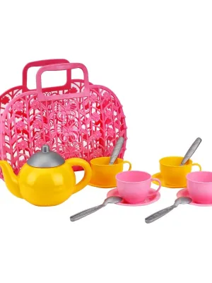 Technok krepšelis su arbatos rinkiniu