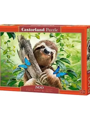 Castorland dėlionė Don't Hurry Be Happy 500 det tinginys