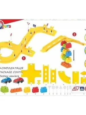 Technok konstruktoriaus rinkinys su mašinėlėmis