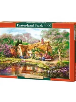 Castorland dėlionė   Twilight At Woodgreen Pond 3000 det.