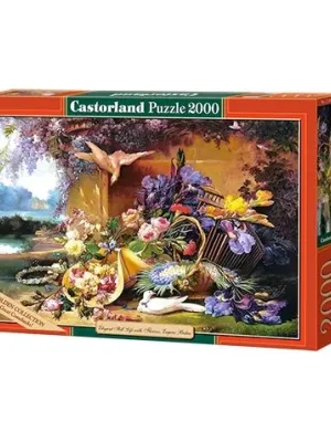 Castorland dėlionė Elegant Still Life with Flowers, Eugene Bidau 2000 det.