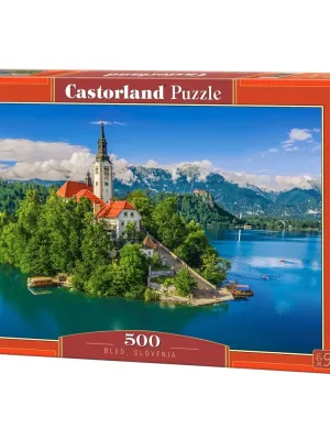 Castorland dėlionė Bled Slovenia 500 det