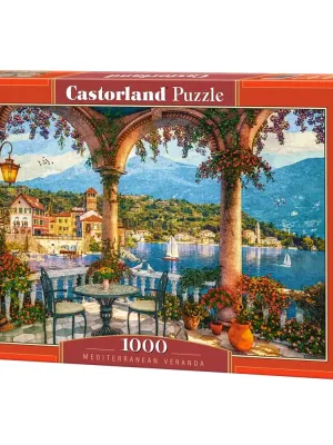 Castorland dėlionė Mediterranean Veranda 1000 det.