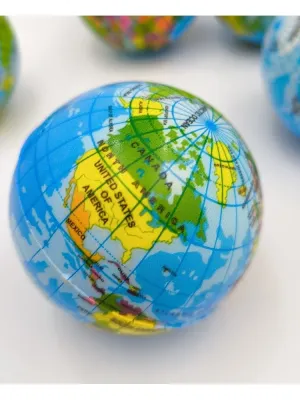 Antistresinis kamuoliukas gaublys 7 cm