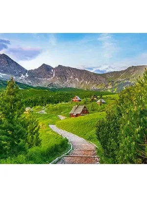 Castorland Dėlionė   Trail In Tatras, Poland 500 Det